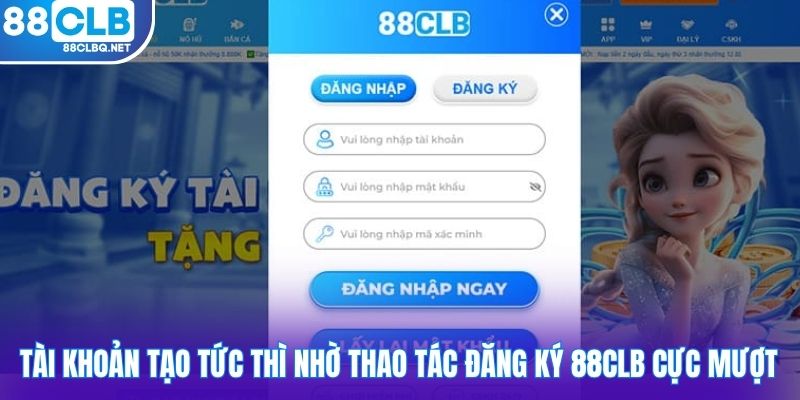 tai khoan tao tuc thi nho thao tac dang ky 88CLB cuc muot Tài khoản tạo tức thì nhờ thao tác đăng ký 88CLB cực mượt