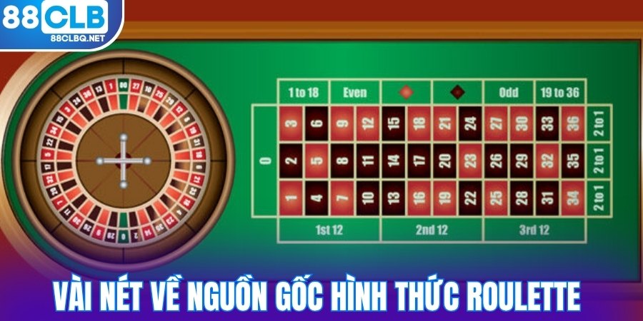vai net ve nguon goc hinh thuc roulette Vài nét về nguồn gốc hình thức roulette